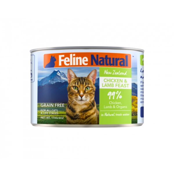 Canned Chicken & Lamb Cat Food