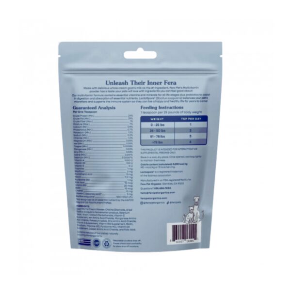 Multivitamin Goat Milk Topper