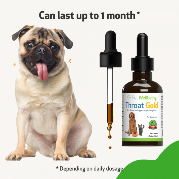 Throat Gold (Soothes Throat Irritation) - Dogs