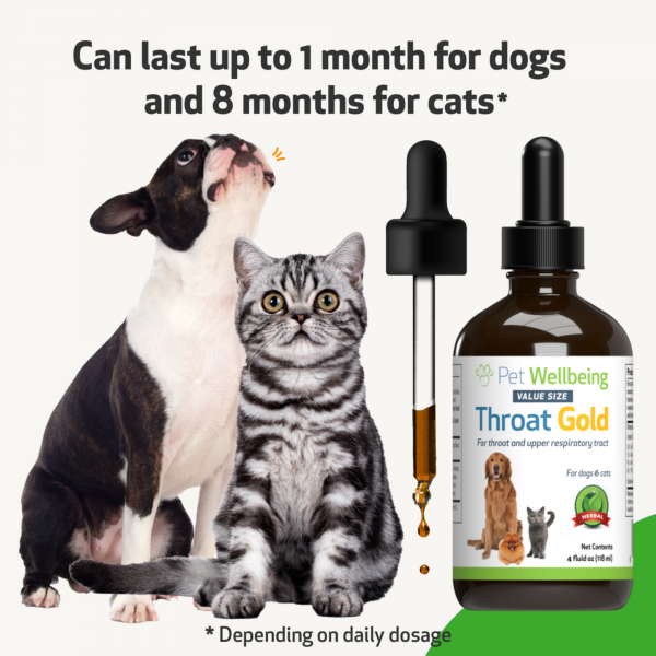 Throat Gold (Soothes Throat Irritation) - Dogs