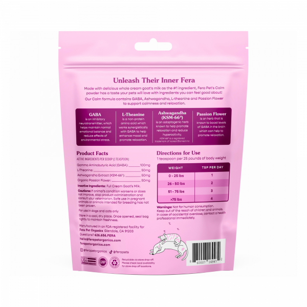 Calm Goat Milk Topper