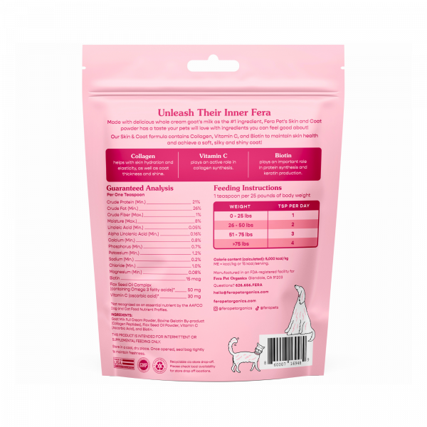 Skin & Coat Goat Milk Topper