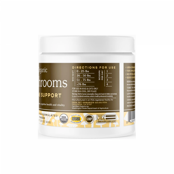 Organic Mushroom Blend for Immune Support