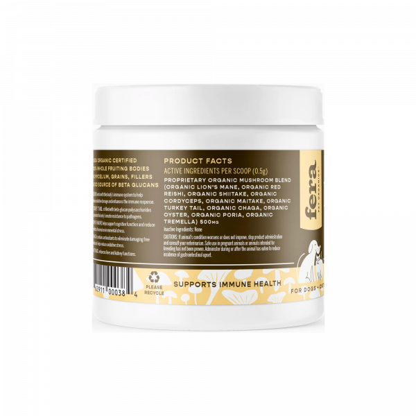 Organic Mushroom Blend for Immune Support