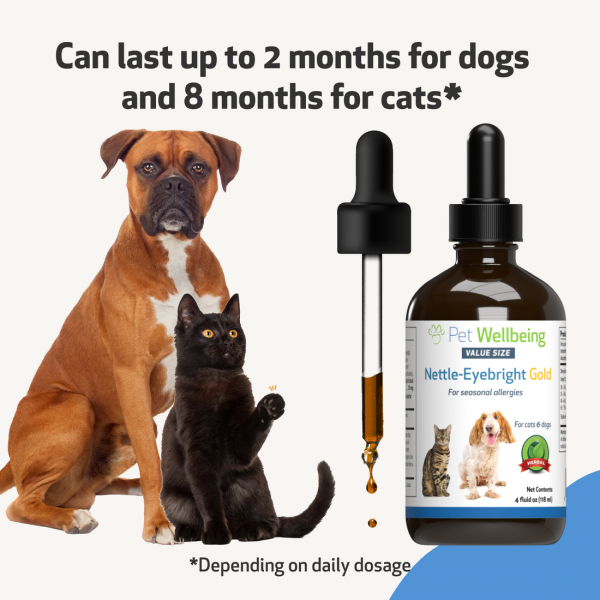 Nettle-Eyebright Gold (Seasonal Allergy Defense) - Dogs