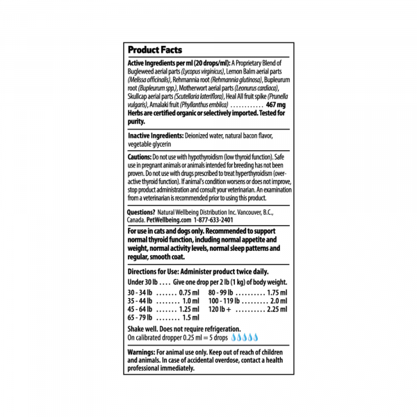 Thyroid Support Gold (Hyperthyroid) - Dogs