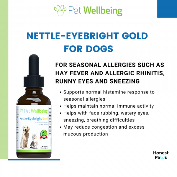 Nettle-Eyebright Gold (Seasonal Allergy Defense) - Dogs