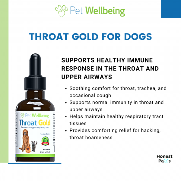 Throat Gold (Soothes Throat Irritation) - Dogs