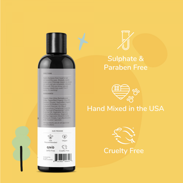 Charcoal Deep Clean Shampoo (Patchouli)