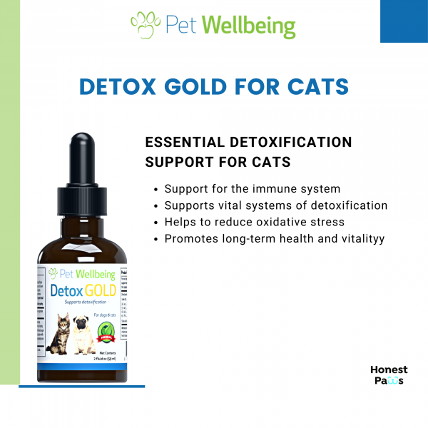 Detox Gold (Gentle Detoxification & Elimination Support) - Cats