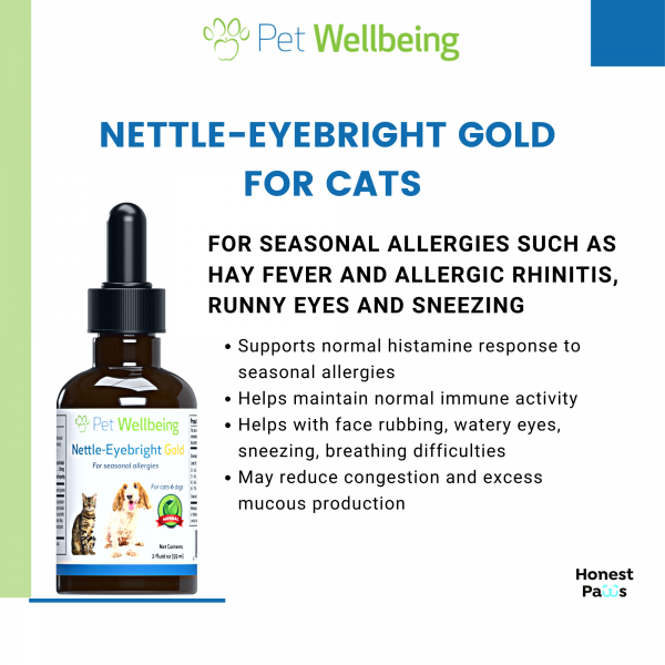 Nettle-Eyebright Gold (Seasonal Allergy Defense) - Cats