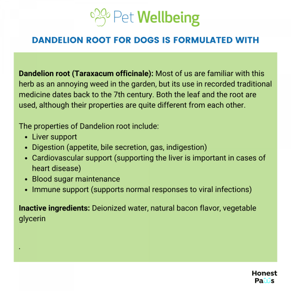 Dandelion Root (Digestive & Liver Support) - Dogs
