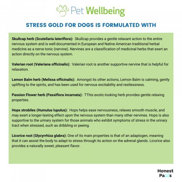 Stress Gold (High Stress Situations) - Dogs