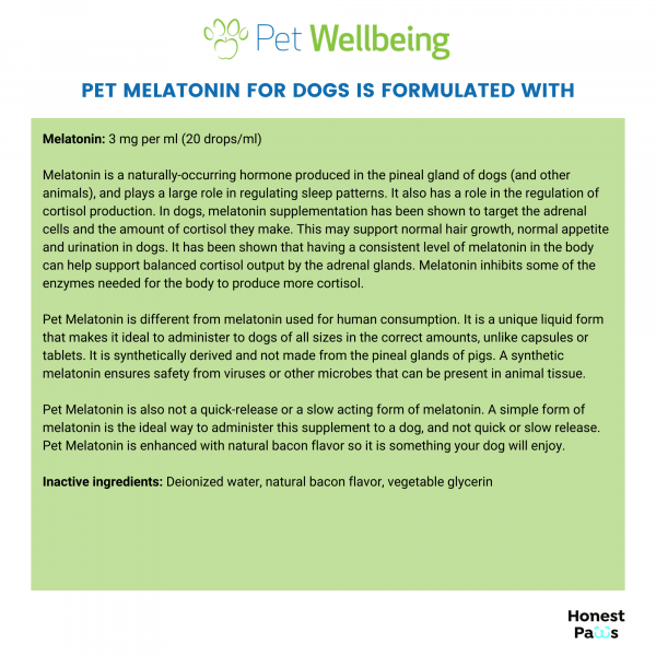 Pet Melatonin - Dogs