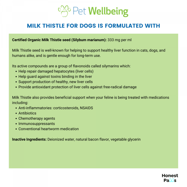 Milk Thistle (Healthy Liver Function) - Dogs