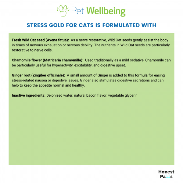 Stress Gold (High Stress Situations) - Cats