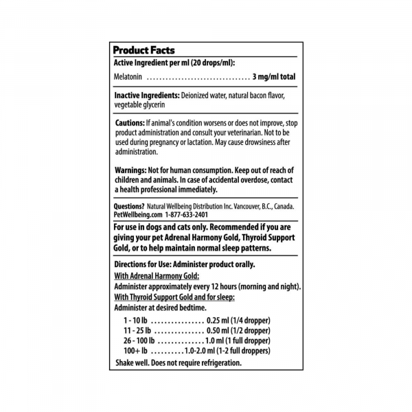 Pet Melatonin - Cats