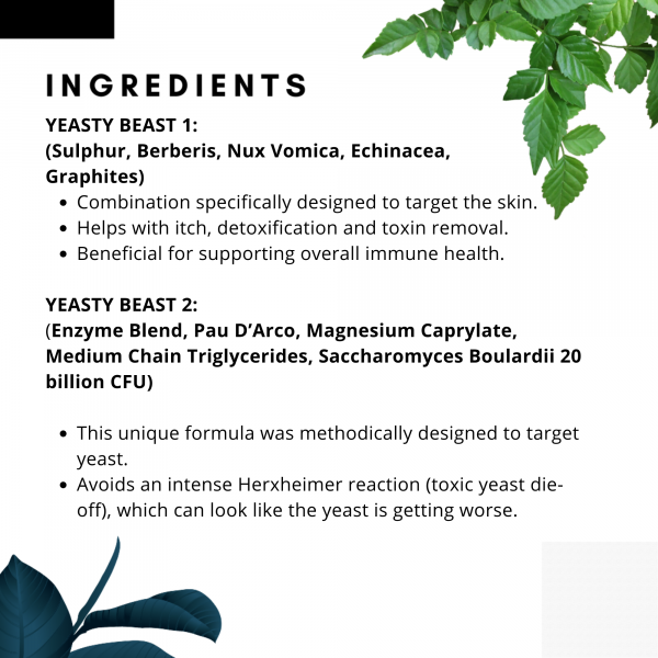 Yeasty Beast Protocol (Yeast Elimination Kit)