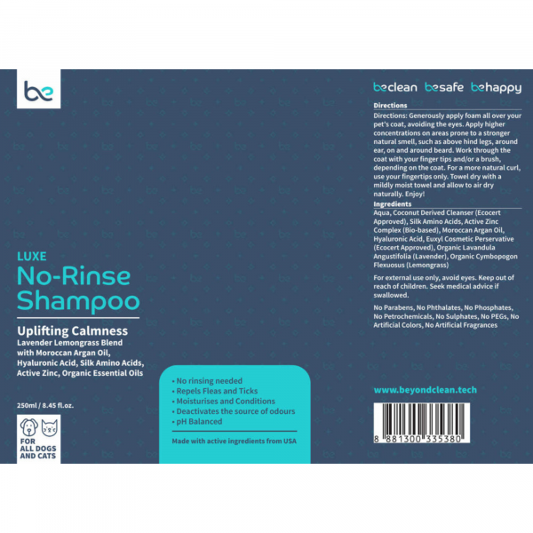 Luxe Waterless Shampoo (Foam)