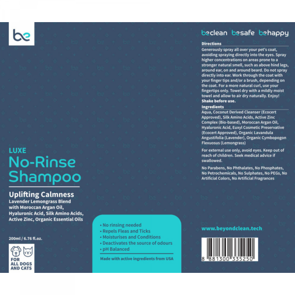 Luxe Waterless Shampoo (Spray)