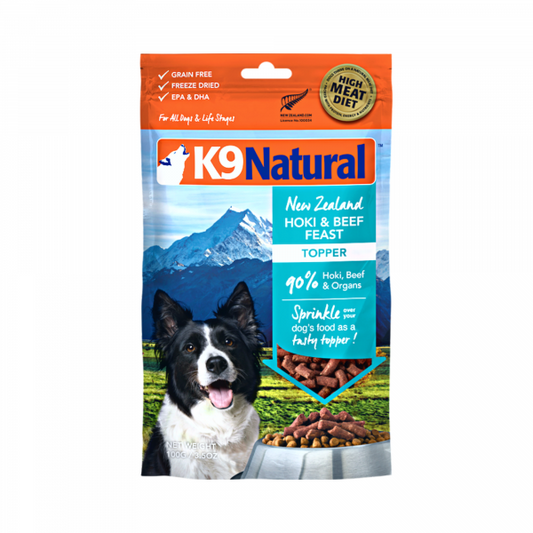 Freeze Dried Hoki & Beef Dog Food