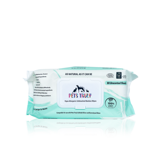 Organic Bamboo Wipes (Hypo-Allergenic,Unbleached)