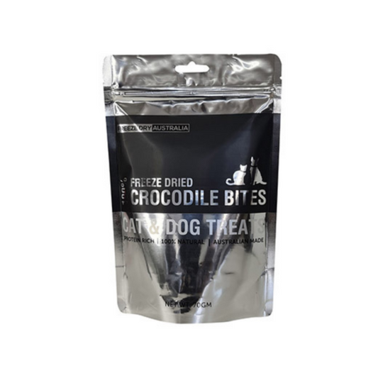 Freeze Dried Crocodile Bites