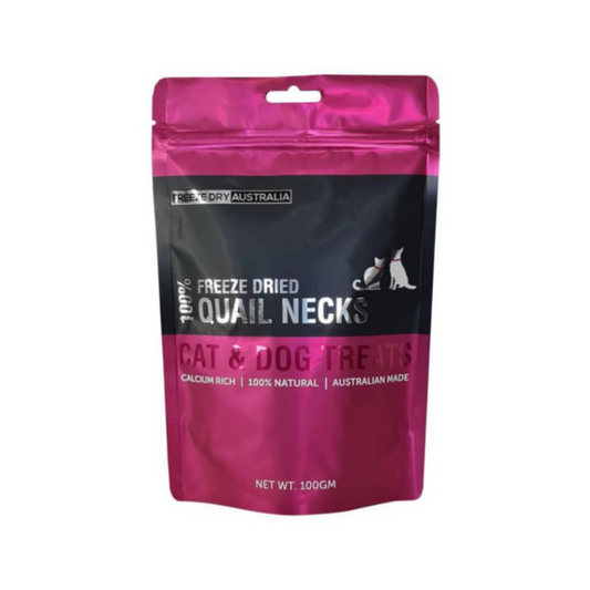 Freeze Dried Quail Neck