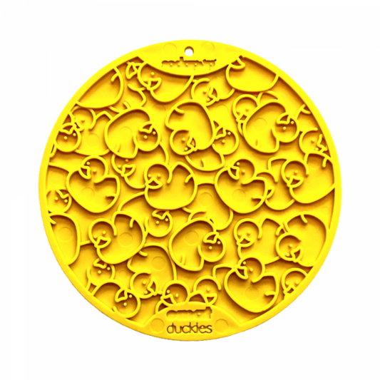 Duckies Enrichment Lick Mat (With Suction Cups)