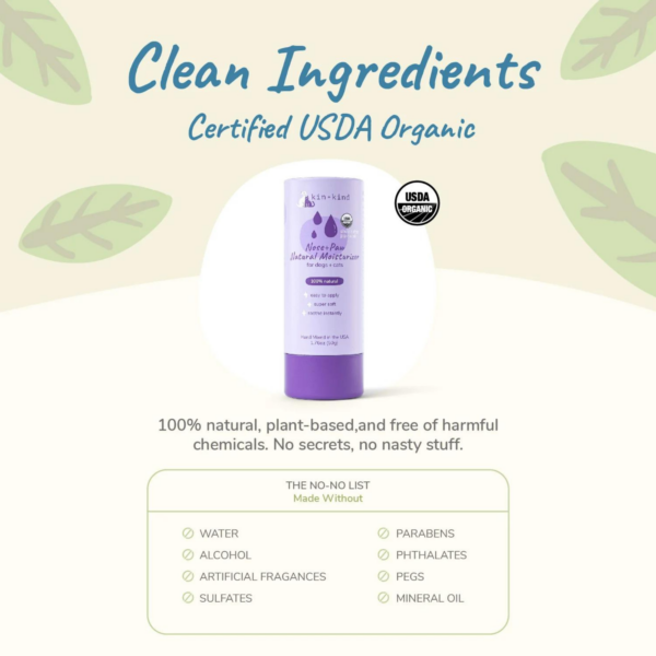 Organic Nose & Paw Moisturizer Stick