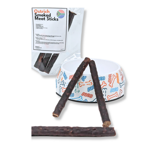 Ostrich Smoked Meat Sticks (3pcs)