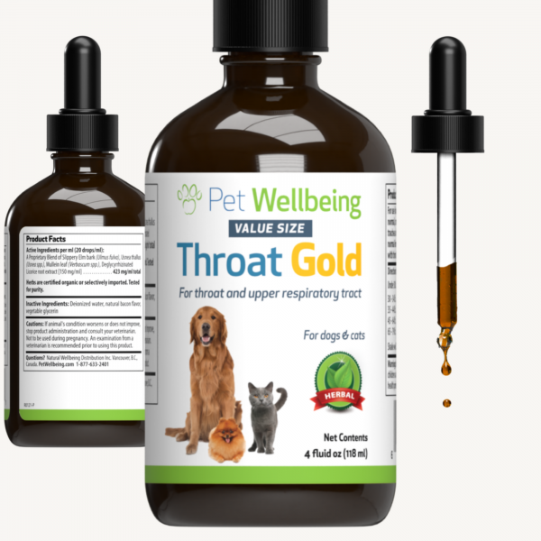 Throat Gold (Soothes Throat Irritation) - Dogs