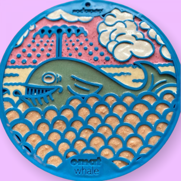 Whale Enrichment Lick Mat (With Suction Cups)