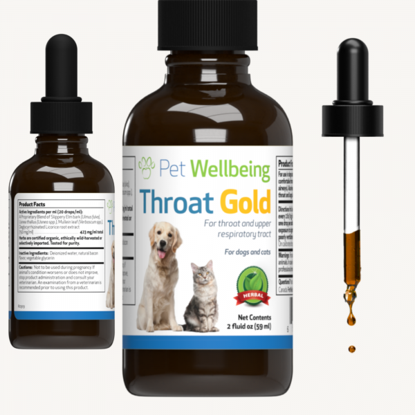 Throat Gold (Soothes Throat Irritation) - Cats