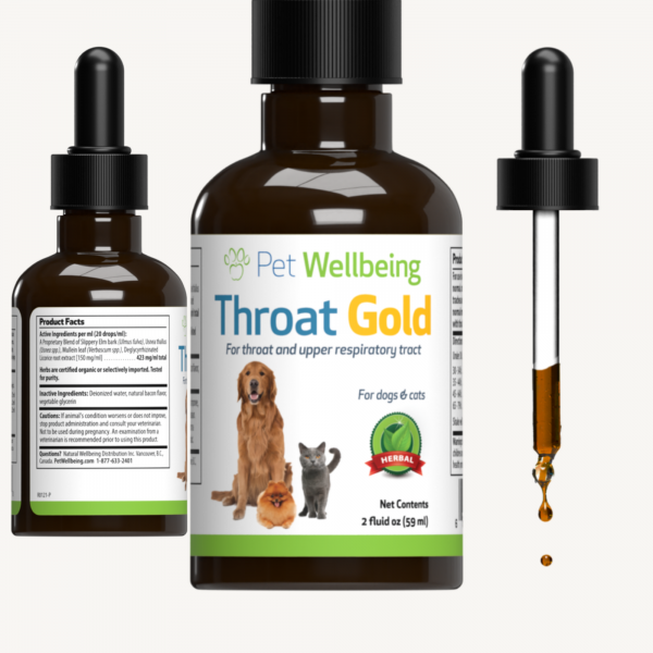Throat Gold (Soothes Throat Irritation) - Dogs
