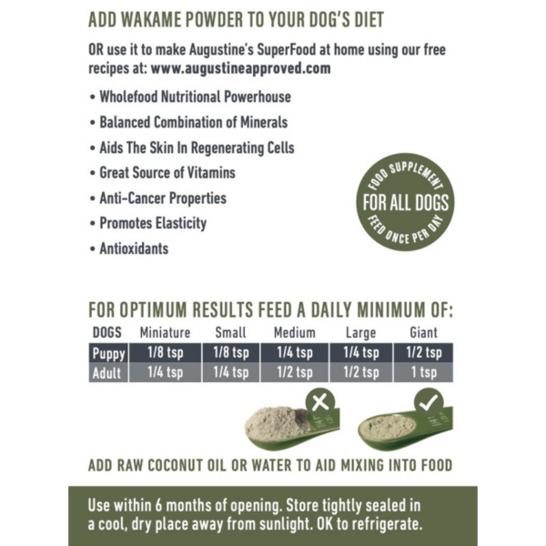 Augustine’s Wakame Powder